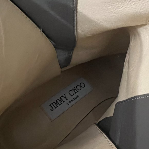 Jimmy Choo "Hampton" olive suede boots - Picture 9 of 12